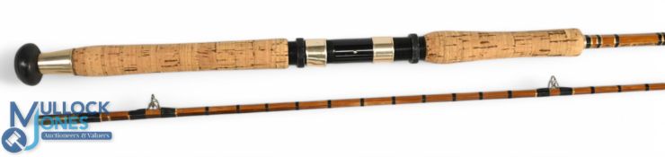 Millwards Capella de Luxe Elasticane split cane spinning rod, 8ft 2pc 20
