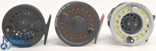BFR Dragonfly large arbor 70 graphite trout fly reel, 3 3/8