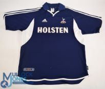 Tottenham Hotspur FC Away Football Shirt 2000-2001 Size Large. Adidas / Holsten (G) with some marks