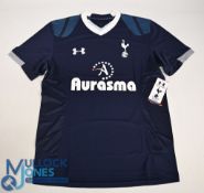 Tottenham Hotspur FC Away Football Shirt 2012-2013 Size Large. Under Armour / Aurasma (VG) with