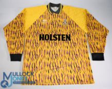 Tottenham Hotspur FC Goalkeeper Football Shirt 1991-1993 #1 Size XL Umbro / Holsten Padded