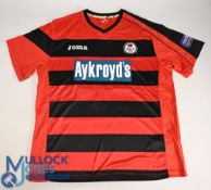 Bala Town FC Away Football Shirt 2014-2015 #19 Lewis Size Adult XL Joma / Aykroyd's (G) with logo on