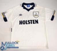 Tottenham Hotspur FC Home Football Shirt 1993-1995 Size Medium Umbro / Holsten (VG)