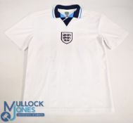 England FC Home Football Shirt 1996 Euro's Size Medium, by Score Draw (G) with some marks