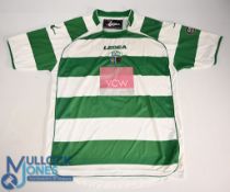 The New Saints FC Home Football Shirt #8 Ward Size Adult Large. Legea / VCW with logo on sleeve (G)