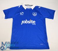 Portsmouth FC Home Football Shirt 2014-2015 Size Medium. Sonico / Jobsite (G)