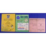 1958/59 Bolton Wanderers Tour match programmes in South Africa v Northern Rhodesia at Kitwe 21