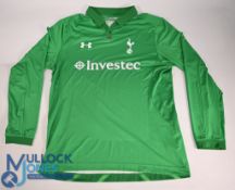 Tottenham Hotspur FC Football Shirt 2011-2012 3rd Kit Size Large. Puma / Aurasma (VG) long sleeves