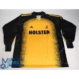 Tottenham Hotspur FC Goalkeeper Football Shirt 2001-2002 Size XL Adidas / Holsten (VG) with padded
