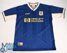 Tottenham Hotspur FC Away Football Shirt 1997-1998 Size Large Pony / Hewett Packard (VG) with some