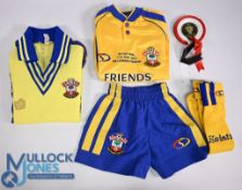 Southampton FC Football Shirt 1976 FA Cup Final Child Size Admiral Poor condition long sleeves