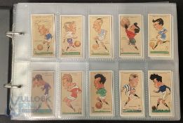Selection of Football Cigarette Cards/ Gum Cards - to include complete sets John Player 1927