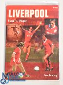 Liverpool FC Paperback Book Player by Player 1990 by Ivan Ponting hand signed by over 74 former