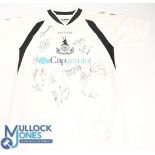 AFC Telford United Home Football Shirt 2006-2007 Multi signed with fourteen signatures on front Size