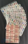 A & BC Bubble Gum Cards - 1974 Football cards Footballers Rub Coin 132 cards red Backs Please note