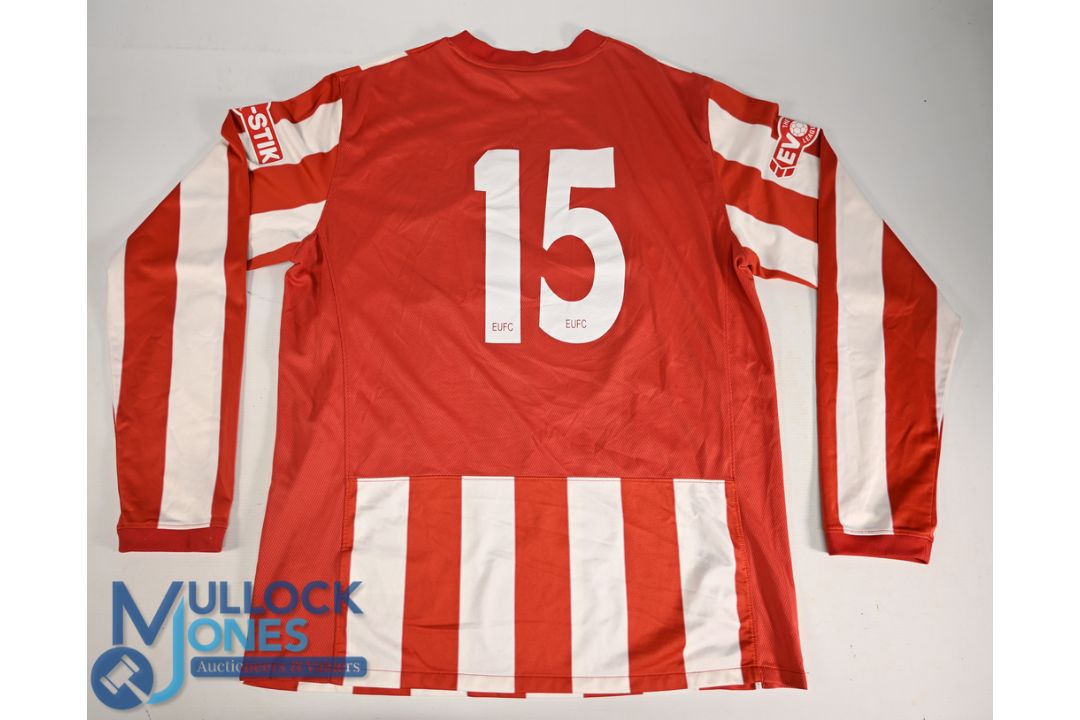 Evesham United FC Home Football Shirt #15 Size Adult XL Nike / Spiers & Hartwell Long Sleeves with - Image 2 of 2