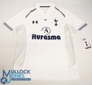 Tottenham Hotspur FC Home Football Shirt 2012-2013 Size Large. Under Armour / Aurasma (VG) with