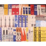 1966/67 Oldham Athletic away match programmes complete league season (less Oxford Utd) plus Barrow