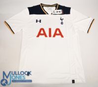 Tottenham Hotspur FC Home Football Shirt 2016-2017 Size XL. Under Armour / AIA (G) with tags, some