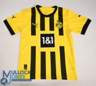 Borussia Dortmund FC Home Football Shirt 2022-2023 #10 Jenson Size 26. Puma / 1&1 (G)