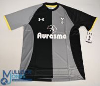 Tottenham Hotspur FC Football Shirt 2012-2013 3rd Kit Size Large. Under Armour / Aurasma (VG) with
