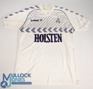 Tottenham Hotspur FC Home Football Shirt 1986-1987 Size Medium. Hummel / Holsten (VG) with a