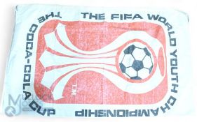 Original FIFA World Coke Cola Championship Youth Cup Flag - 170 x 108cm