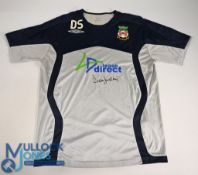 Wrexham AFC Football Shirt 2008-2010 Size Large Umbro / Lease Direct signed by Dean S? (G)