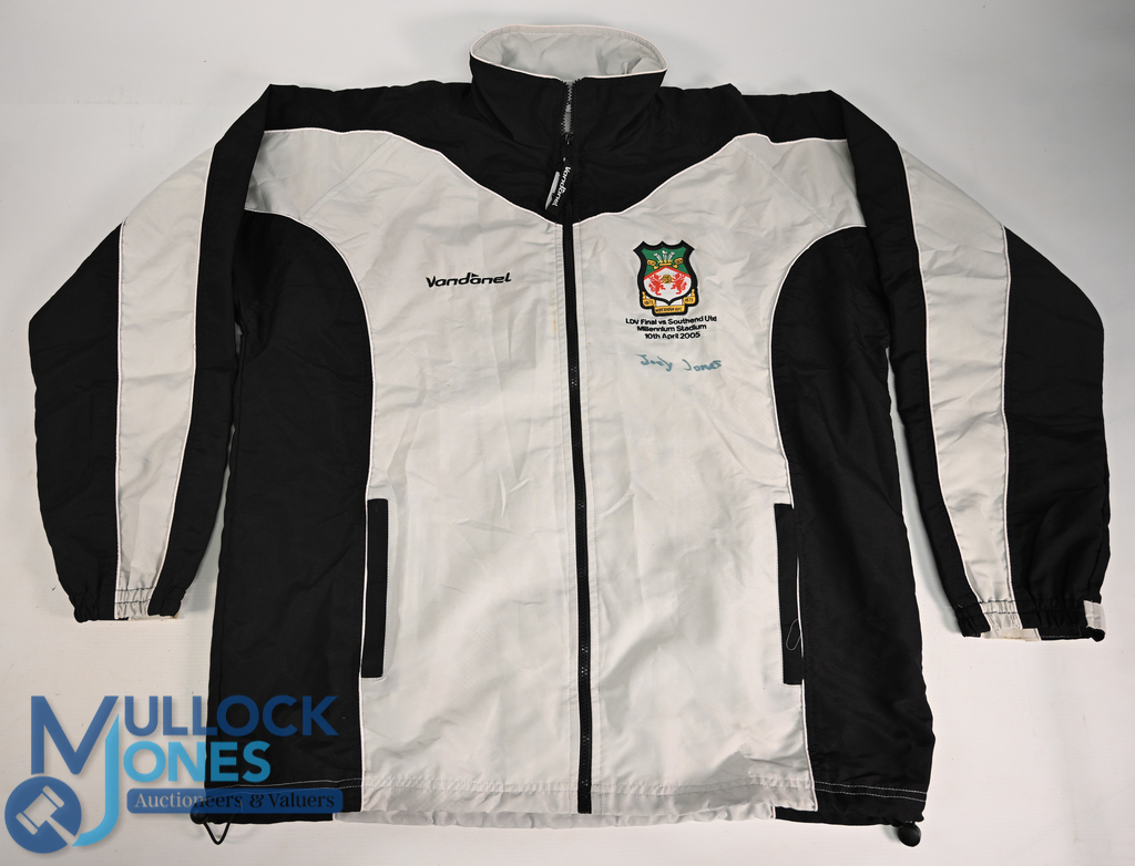 Wrexham AFC Jacket / Coat embroidered 2005 LDV Final v Southend Utd Millennium Stadium 10th April - Image 4 of 5