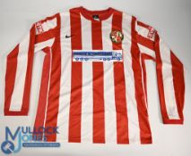 Evesham United FC Home Football Shirt #15 Size Adult XL Nike / Spiers & Hartwell Long Sleeves with
