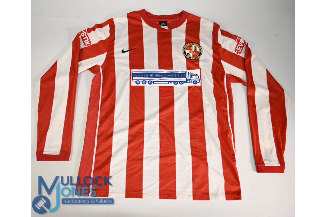 Evesham United FC Home Football Shirt #15 Size Adult XL Nike / Spiers & Hartwell Long Sleeves with - Image 1 of 2