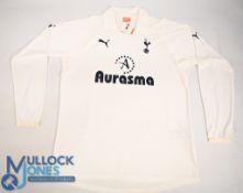 Tottenham Hotspur FC Home Football Shirt 2011-2012 Size Large. Puma / Aurasma long sleeves with tags
