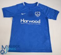 Portsmouth FC Home Football Shirt 2023-2024 #15 Size 13-15 Years XL. Nike / Harwood (G)