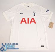 Tottenham Hotspur FC Home Football Shirt 2021-2022 Size Large Nike / AIA (VG) with tags