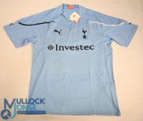 Tottenham Hotspur FC Away Cup Football Shirt 2010-2011 Size Large. Puma / Investec (VG) with tags