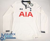 Tottenham Hotspur FC Home Football Shirt 2013-2014 Size Large. Under Armour / AIA long sleeves (