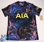 Tottenham Hotspur FC Away Football Shirt 2021-2022 Size Large Nike / AIA (VG) with tags