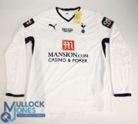 Tottenham Hotspur FC Home Football Shirt 2008-2009 #49 Carling Cup Final Size Large Puma /