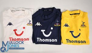 Tottenham Hotspur FC 2004-2005 Three football shirts Home Size XL Away Size XL and 3rd Kit Size