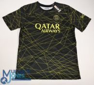 Paris Saint-Germain FC Football Shirt 2022-2023 #10 Neymar Jr Size Medium. Qatar Airways (VG) with