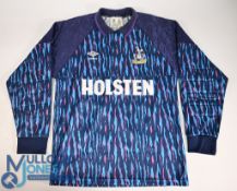 Tottenham Hotspur FC Goalkeeper Football Shirt 1991-1993 #1 Size Large Umbro / Holsten Padded