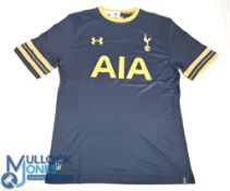 Tottenham Hotspur FC Away Football Shirt 2016-2017 Size XL. Under Armour / AIA (VG) with tags