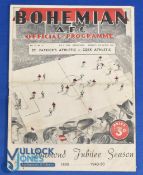 1950 FA of Ireland Cup s/f St Patrick's Athletic v Cork Athletic at Bohemians 2 April 1950; fair