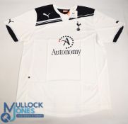 Tottenham Hotspur FC Home Cup Football Shirt 2010-2011 Size Large. Puma / Autonomy (VG) with tags