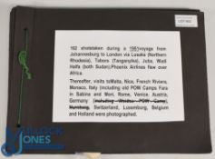 1950s Social History Photograph Album featuring over 160 photo's covering 1951 Voyage from