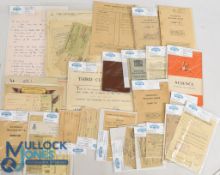 Military Documents and Paperwork to consist of ID Cards, Army Release Books, Letter, Active