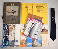 Collection of Aviation Booklets Together with Photographs etc on Airplane subjects, Air Accidents