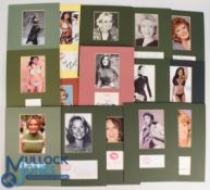 Autographs TV Comedy and Others Linda Lusardi, Rula Lenska, Diane Langton, Mel B, Lorraine Chase,