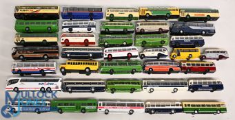 Selection of Diecast Coaches and Buses featuring various companies all in great condition only