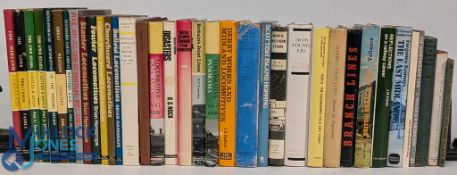 Transport Locomotive Railway Book Collection: a box of mostly hardback assorted books with